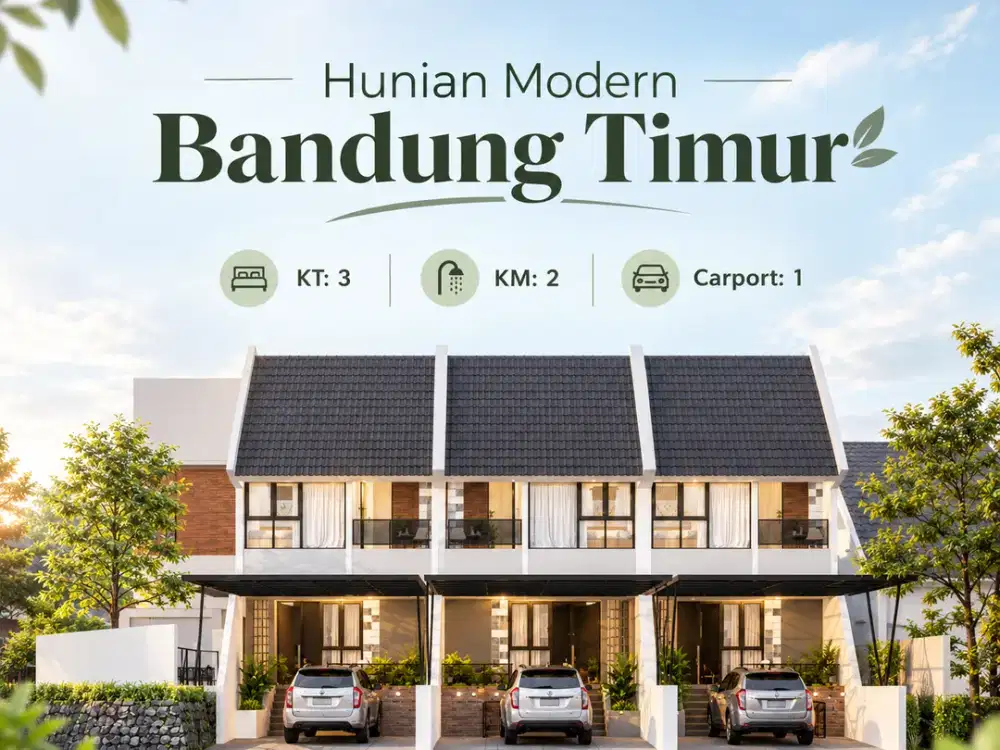 Rumah Modern 2 Lantai Sindanglaya - Dekat Arcamanik