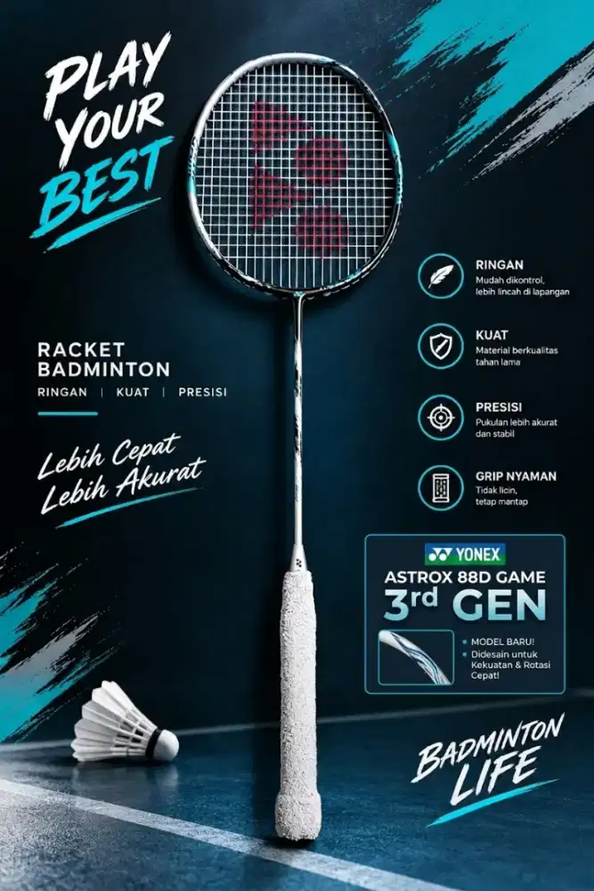 Yonex Astrox 88D Game gen 3