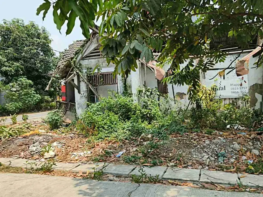 rumah hitung tanah di perumahan vila mas garden bekasi utara