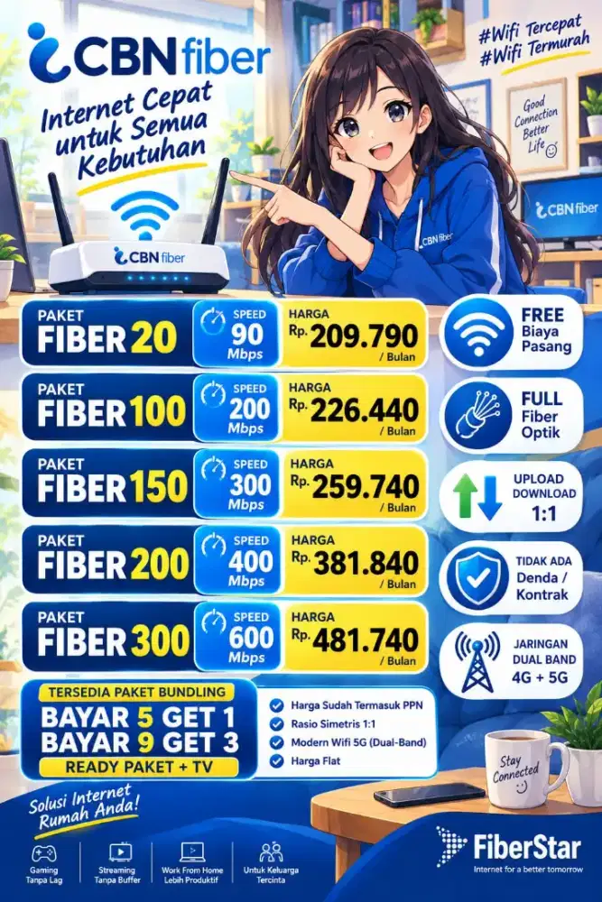 Pemasangan wifi murah