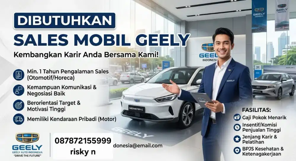 SALES Mobil Geely