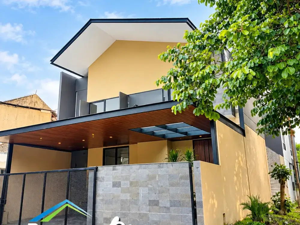 Brand New House 2 Lantai Mewah di Griya Loka, Posisi Samping Taman, Dekat Akses ke Pasmod BSD, KRL Rawa Buntu & Pintu Tol