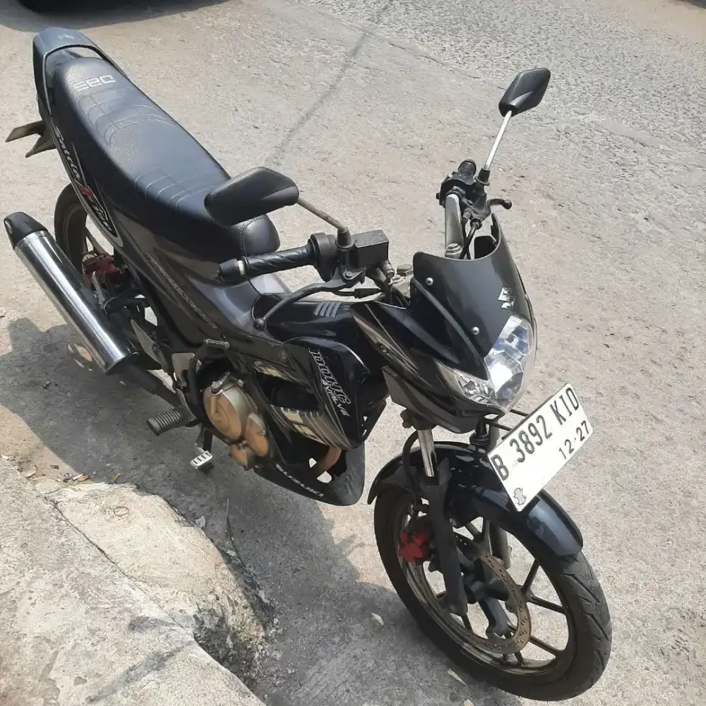 Suzuki Satria FU 2012 ss lengkap mesin bagus pajak hidup Bekasi Kota