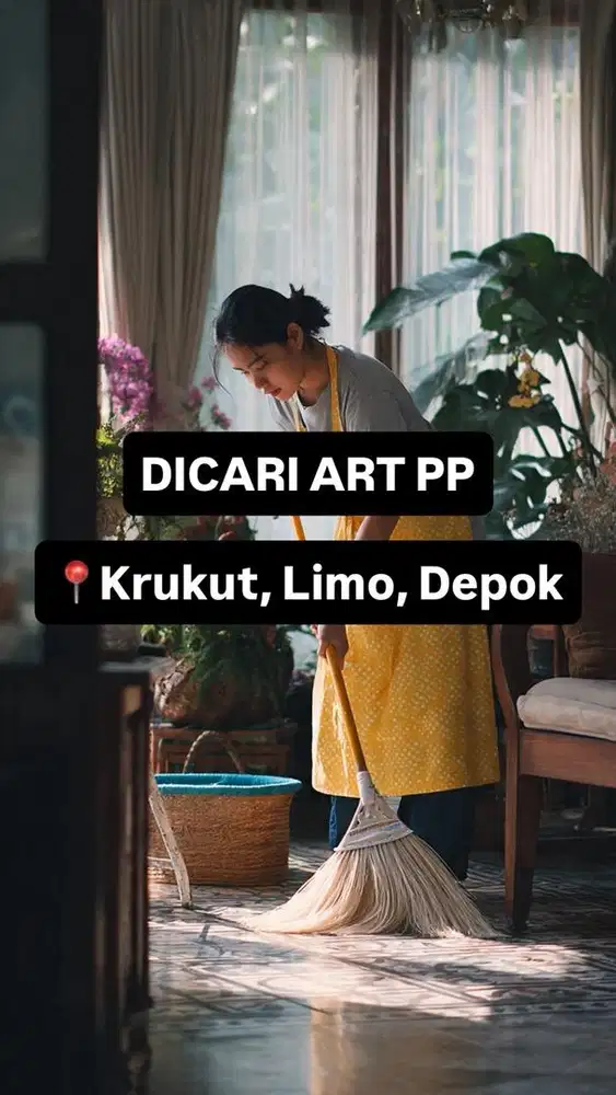 DICARI ART PP AREA KRUKUT-DEPOK (BEBERES DAN SESEKALI MOMONG)