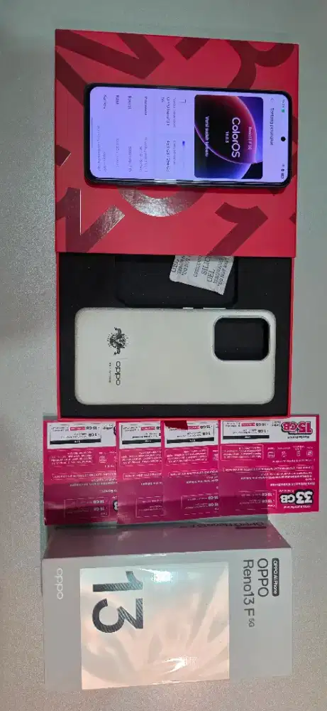OPPO Reno 13F 5G (12/256) Istimewa Mulus Lengkap Fullset