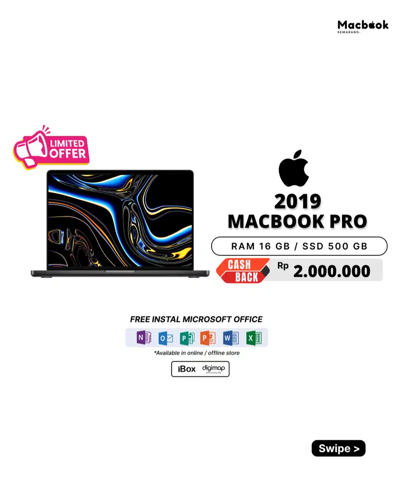 Macbook Pro 2019 16/500GB (i7)