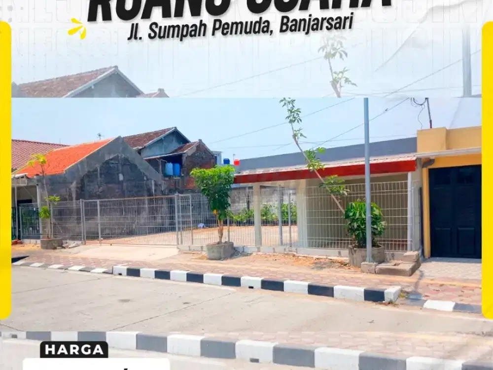 Disewakan Ruang Usaha Strategis di Banjarsari, Solo