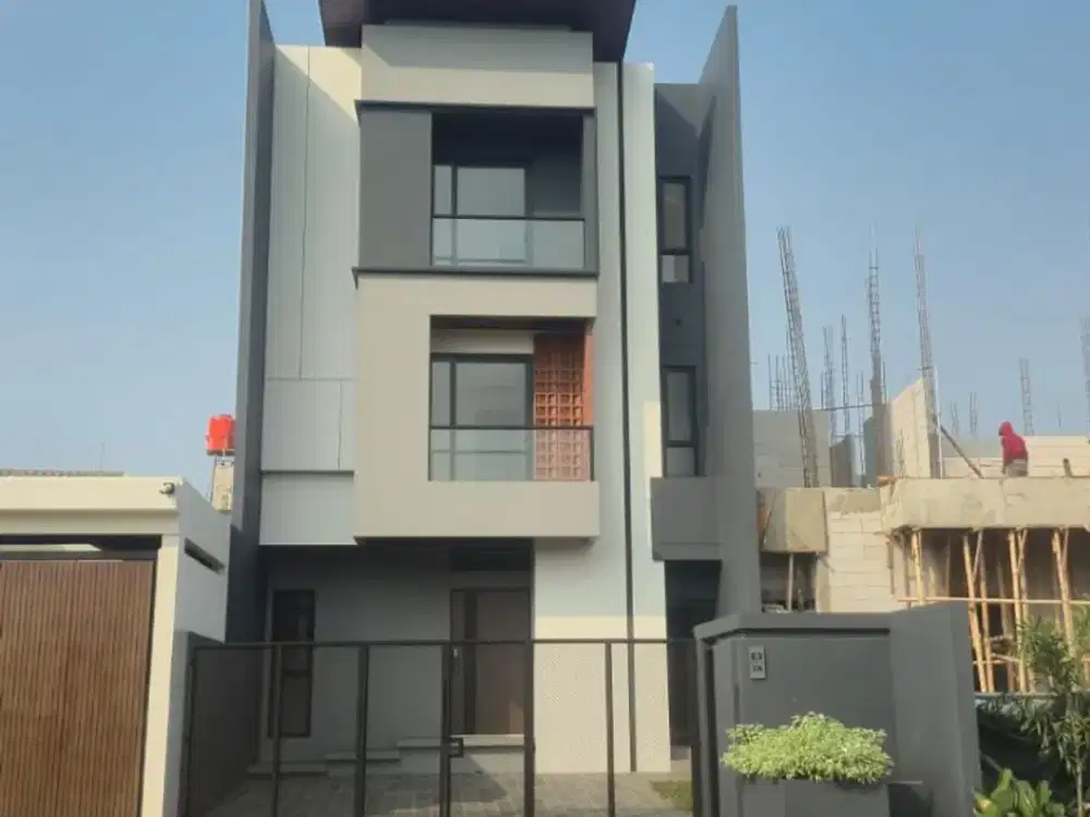 Rumah Brand New Minimalis Modern SHM Bonus Perabotan Harga Nego di Modernland