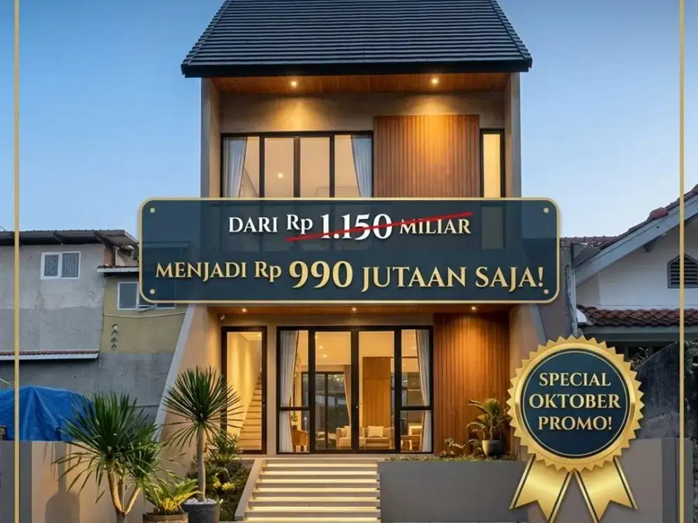 Rumah Nyaman Mandalajati 2 Lantai 900 Jt