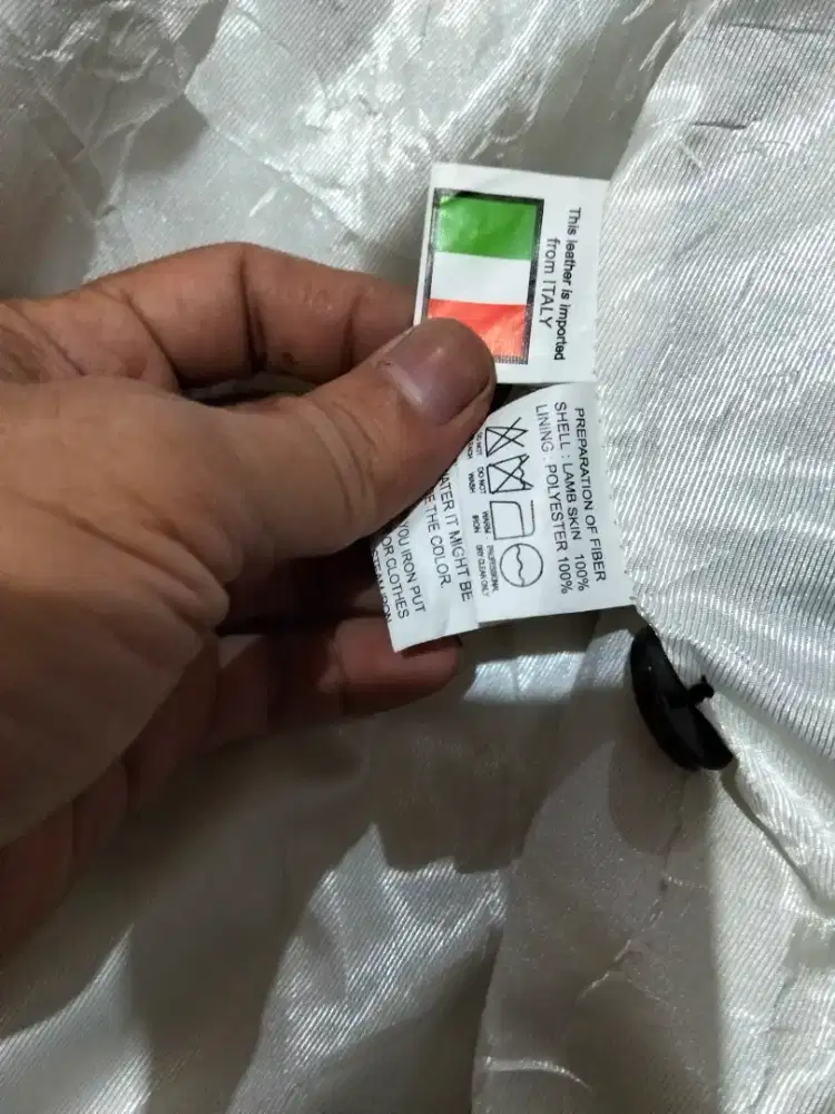 Jaket kulit asli domba