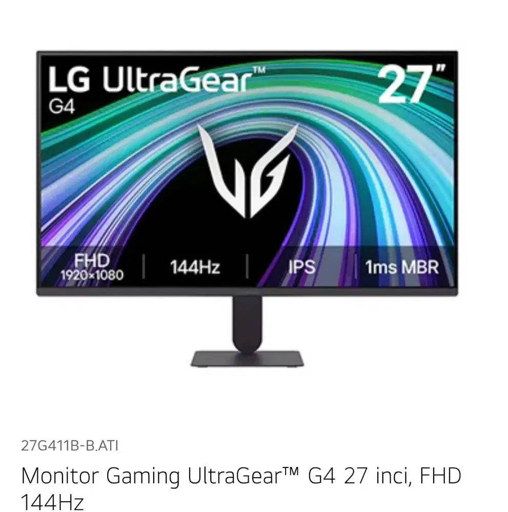 Monitor Gaming UltraGear 27G411B-B