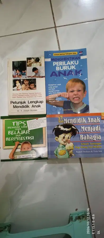 Obral Buku Parenting! 4 Buku Cuma 75 Ribu — Satuan Cuma Seharga Semang
