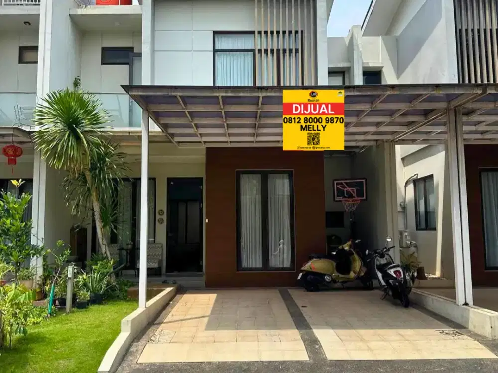 Rumah Siap Huni Lingkungan Aman Cluster Shinano Jakarta Garden City