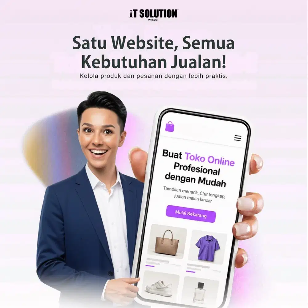 Website Toko Online Profesional untuk Semua Kebutuhan Jualan