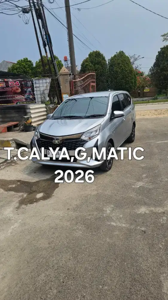 Toyota Calya,G,matic,2026,silver