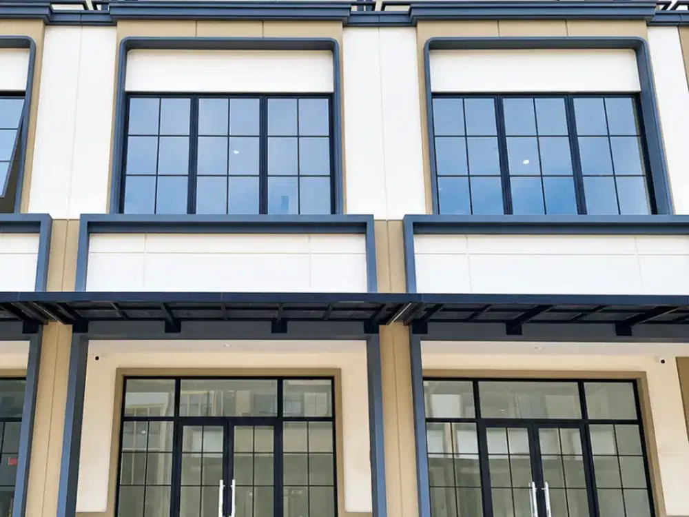 Ruko Hudson Gading Serpong 2,5LT 4,5x12 54m2 Type Avenue Single Balcony Include 2 AC Strategis