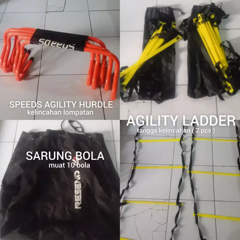 Dijual perlengkapan sepakbola/futsal
