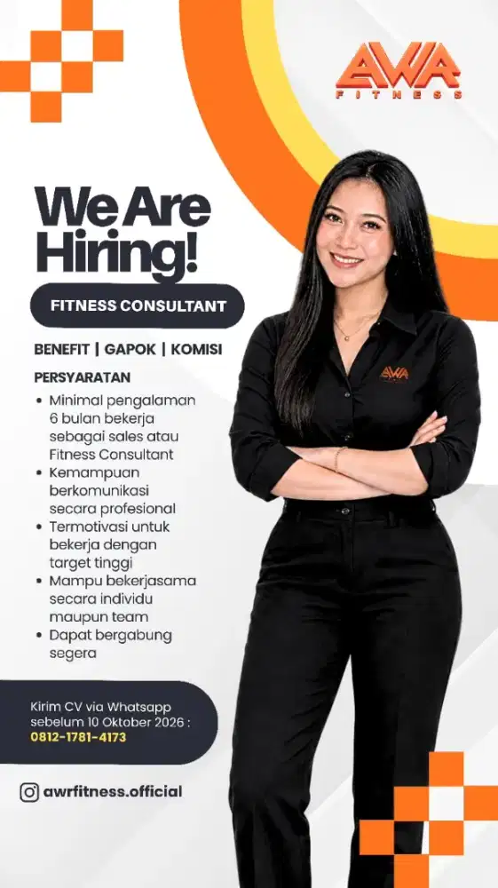 Fitness Consultant (Marketing)