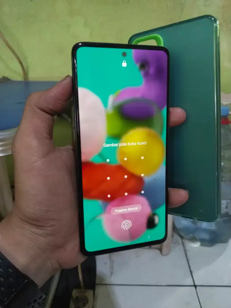 SAMSUNG GALAXY A51 6+6(12)128 FINGER LAYAR ON ORI RESMI