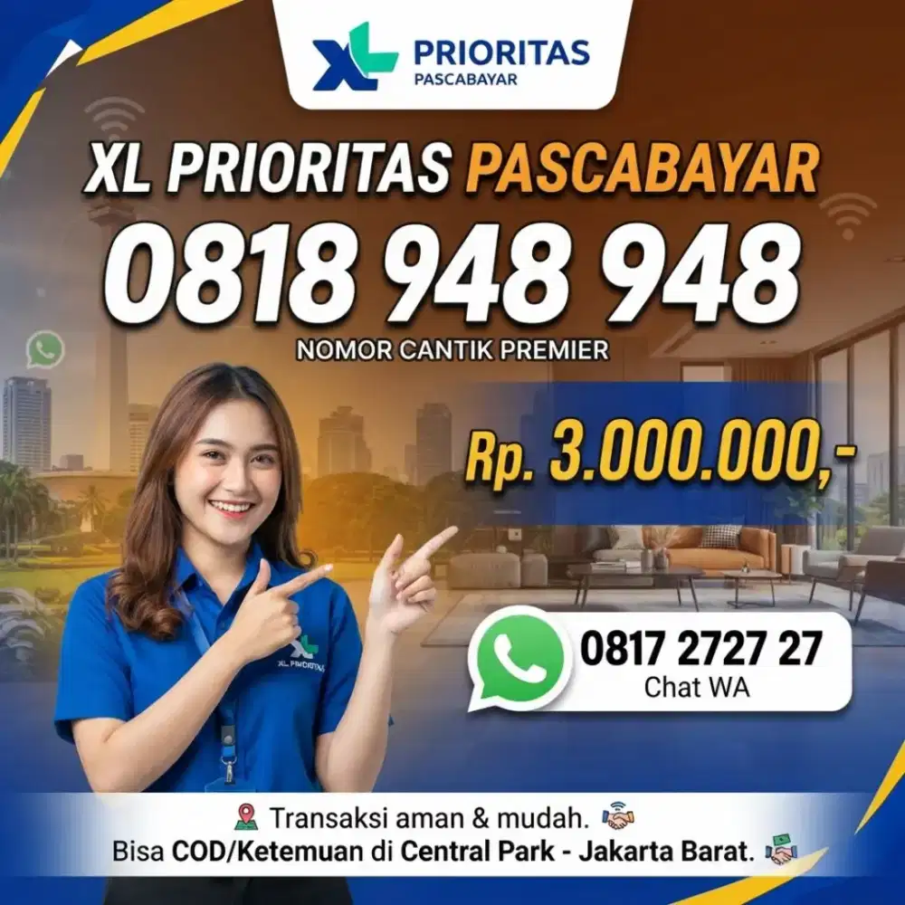 NOMOR CANTIK XL 948 948