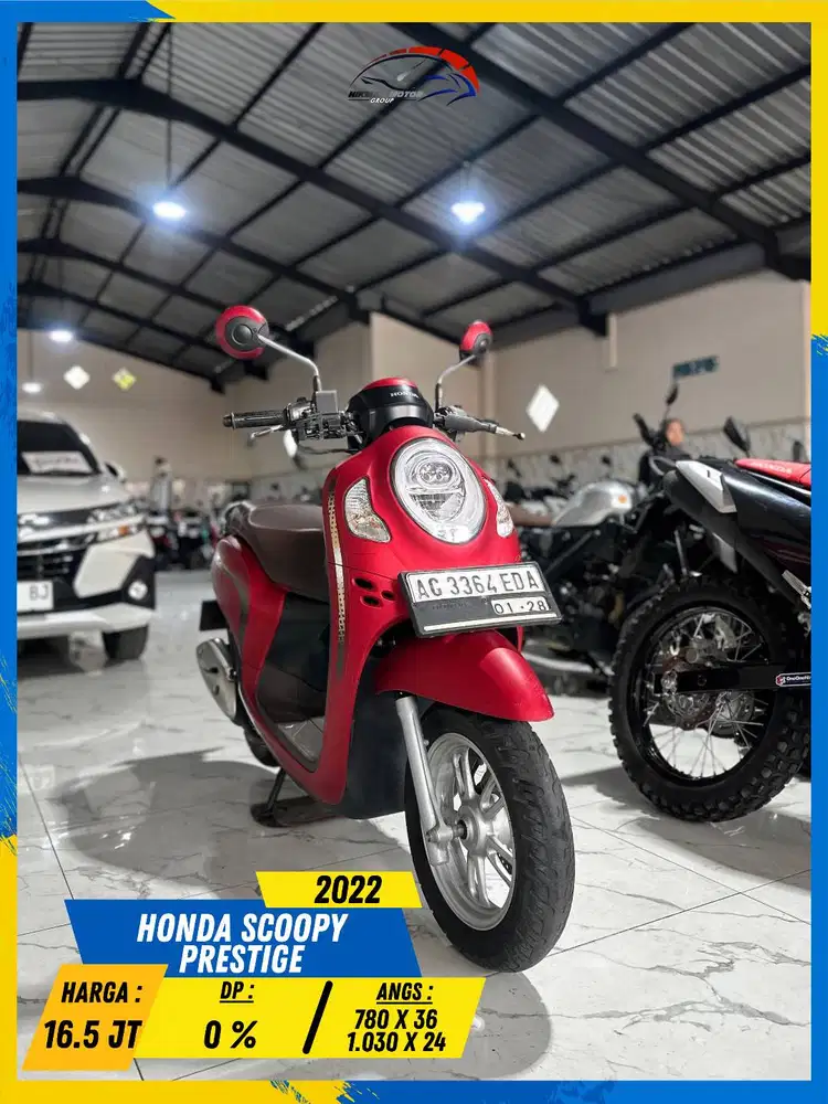 HONDA SCOOPY PRESTIGE 2022 SIAP ANGKUT MASZEHH HIKMAH MOTOR KEPUH