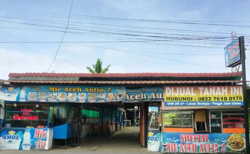 Dijual Cepat Tanah SHM 295m² - Lokasi Super Strategis