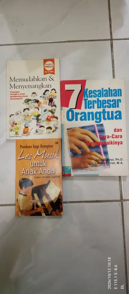 Obral Buku Parenting & Edukasi Anak - 3 Buku Cuma 45 Ribu!