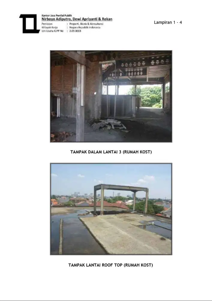 Dijual Rumah dan Bangunan kossan Sukmajaya, Depok