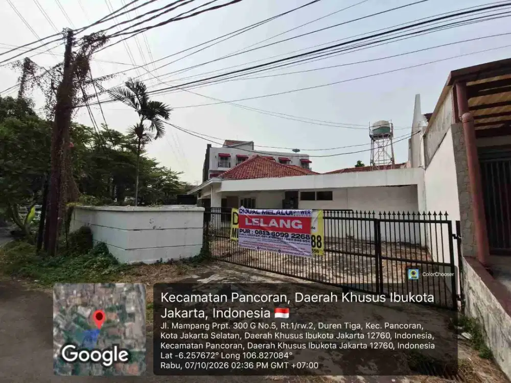 Dijual Melalui Lelang