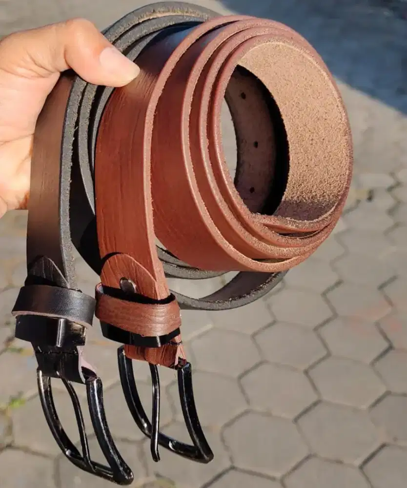 Sabuk Kulit Sapi Asli 100%
