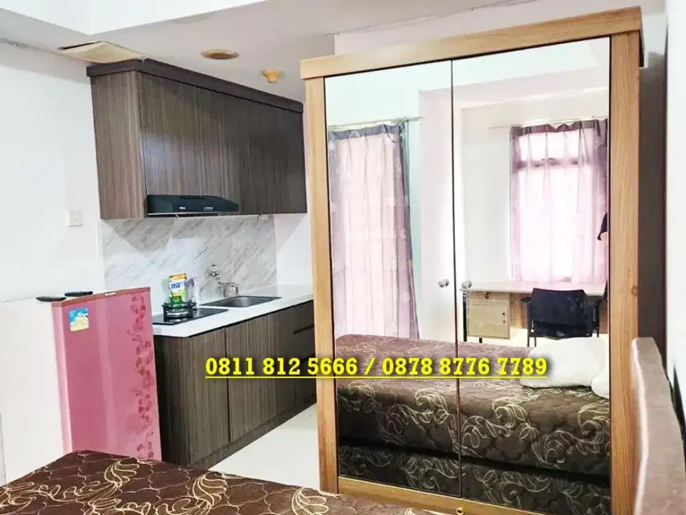 Hunian Nyaman Apartemen Green Lake Sunter Studio Furnished Lengkap Jakarta Utara