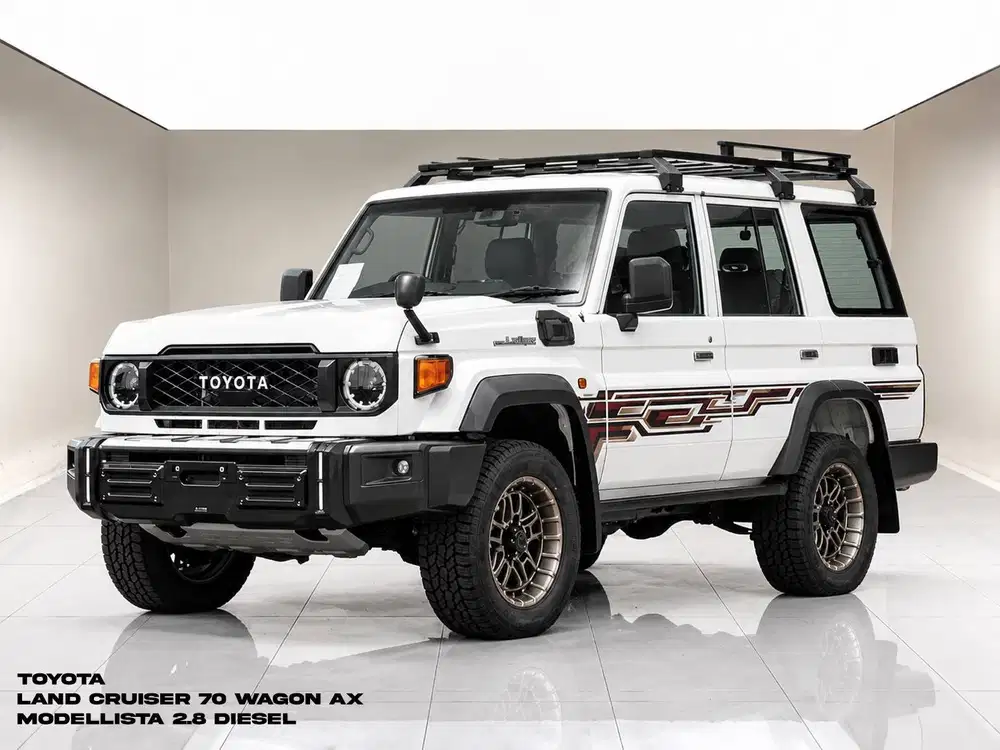 TOYOTA LAND CRUISER 70 AX MODELLISTA 2.8 DIESEL JAPAN VERSION 2026
