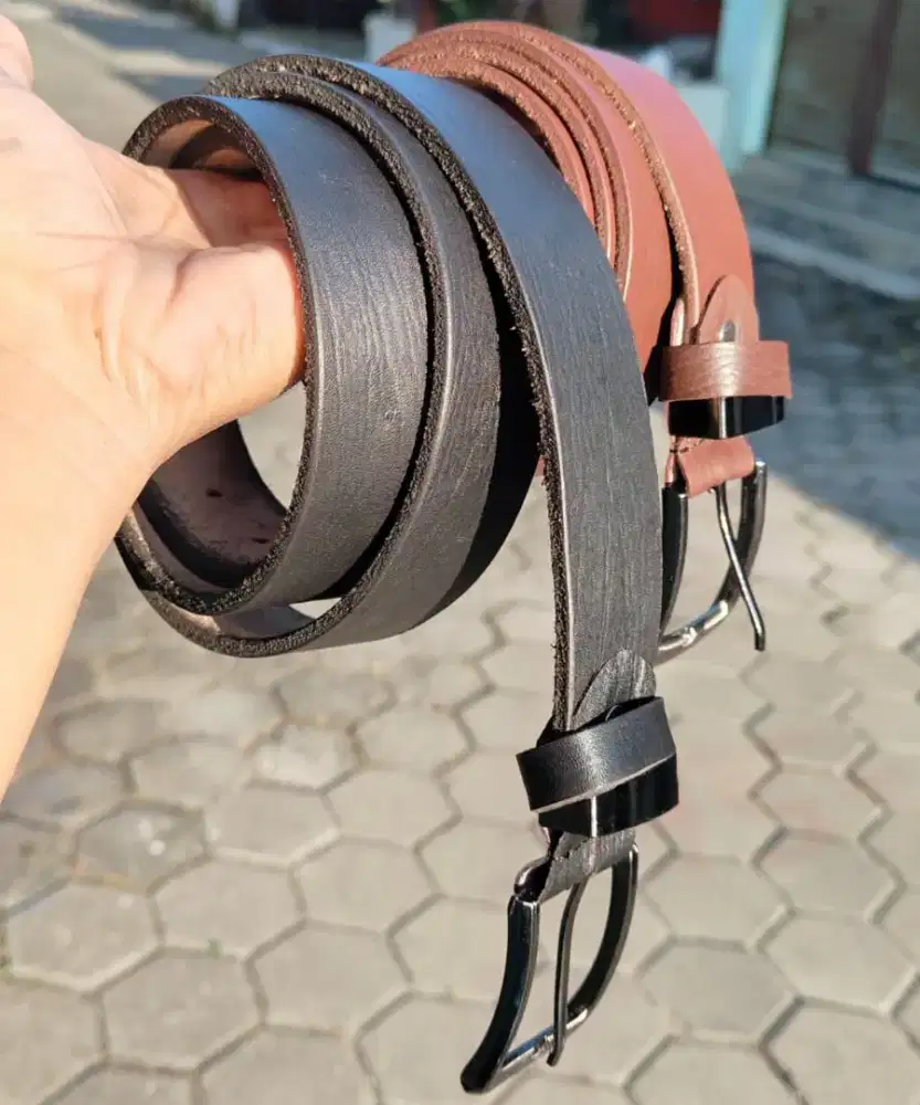 SABUK KULIT SAPI ASLI 100%