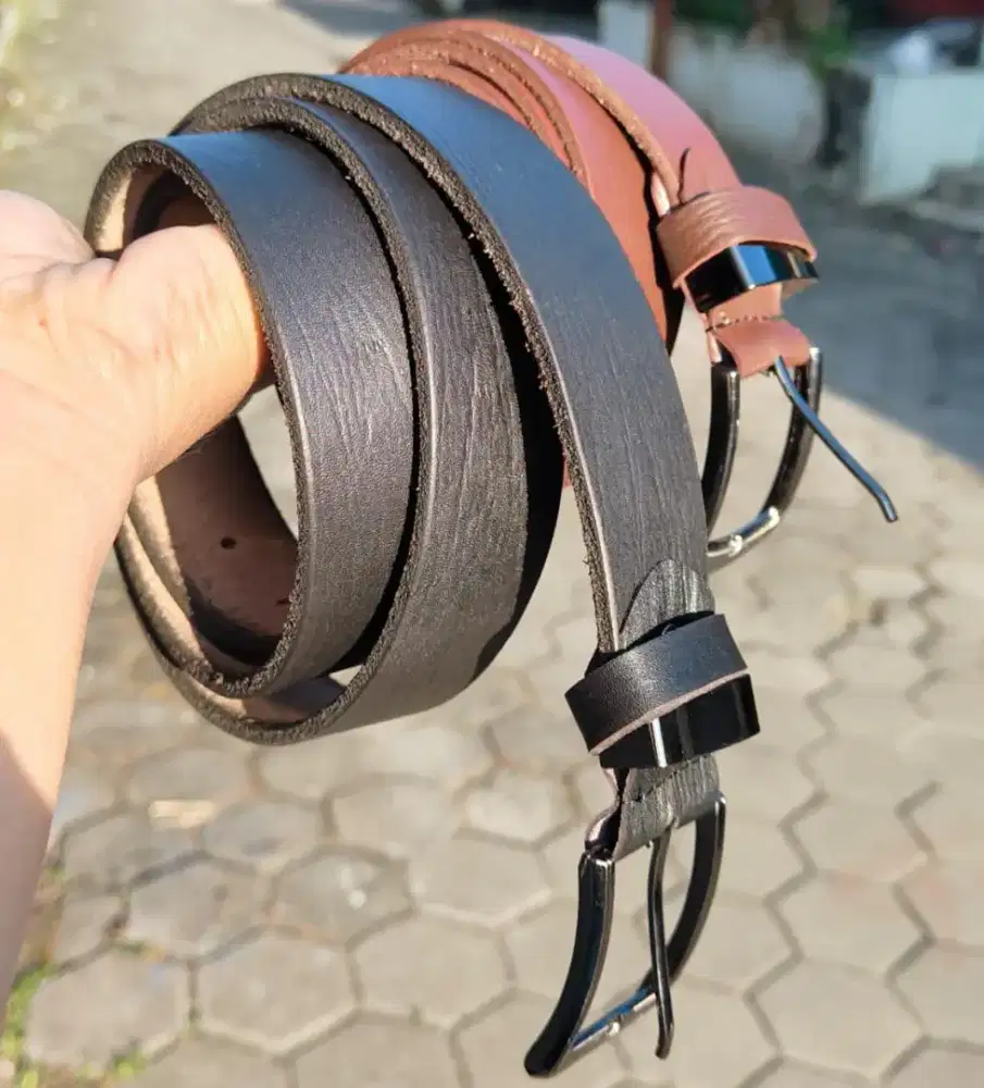 Sabuk Kulit Sapi Asli