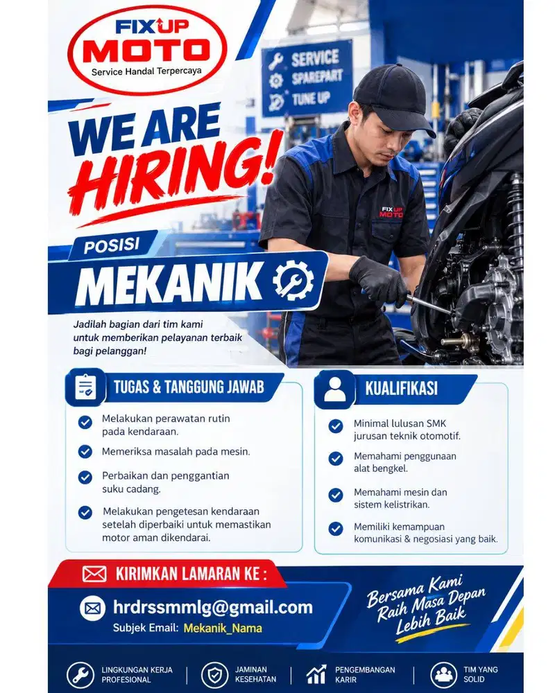 Mekanik Bengkel R2