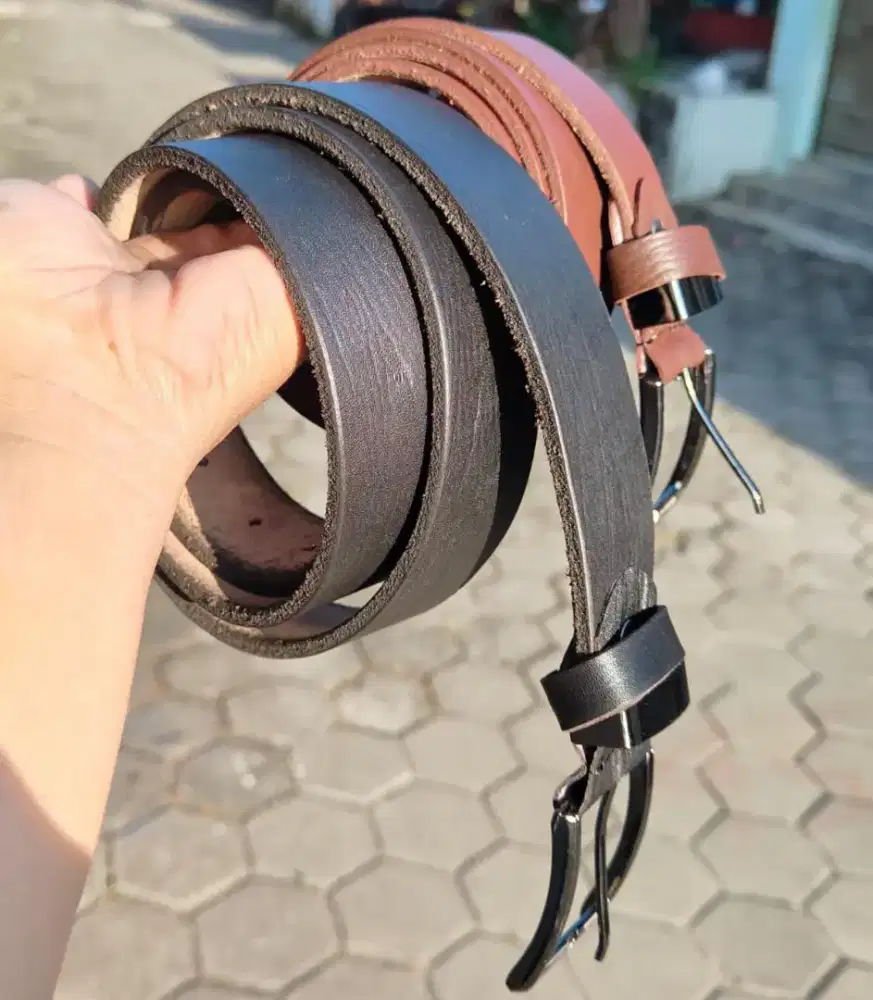 SABUK KULIT SAPI ASLI