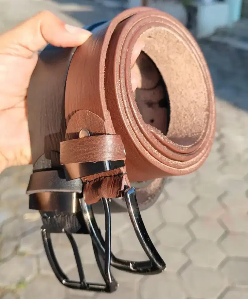 SABUK KULIT SAPI ASLI