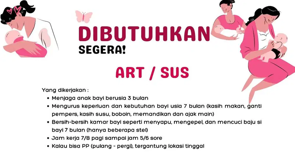 DICARI ART, SUS JAGA BAYI