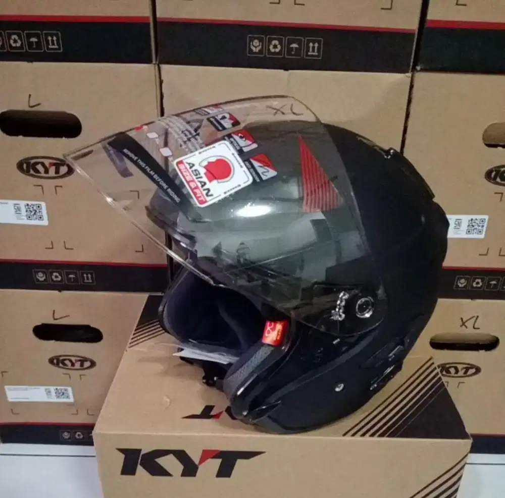 KYT FLAT R (BARU DAN MASIH DI KARDUS)