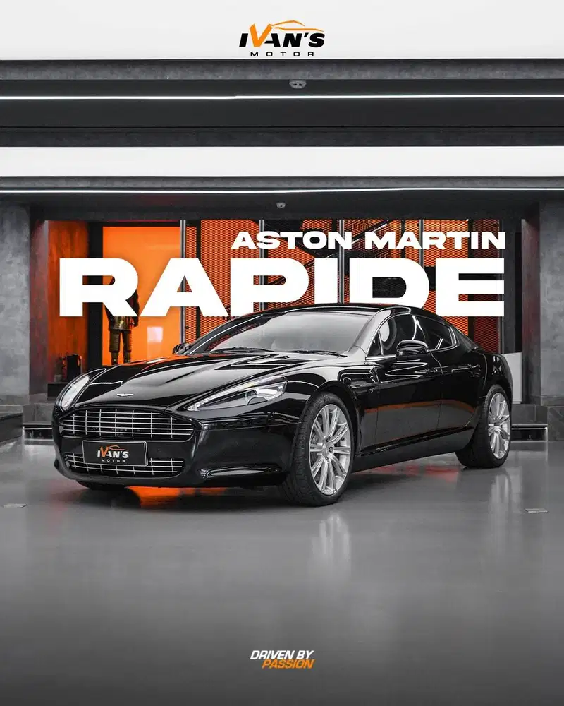 2011 ASTON MARTIN RAPIDE V12 LOW KM 1,xxx Miles ISTIMEWA MULUS TERAWAT