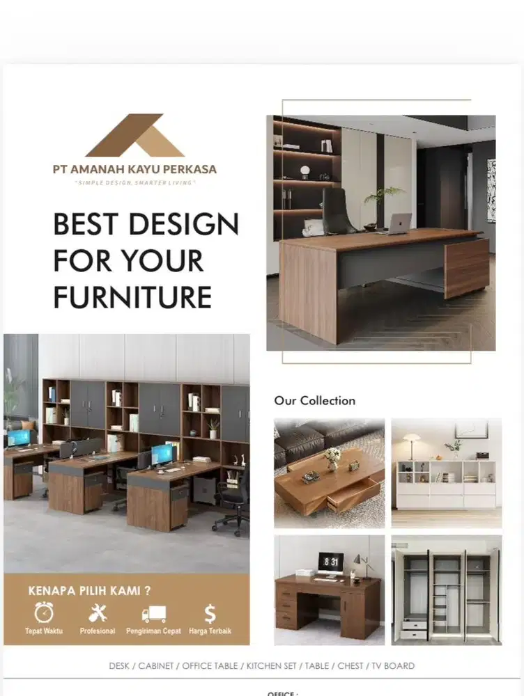 Menjual Furniture ,Desk,,Cabinet,Office table, kitchen set, tv board