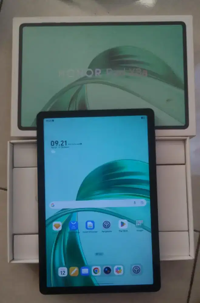 Tablet Honor pad X8a ram 4/128 fullset wifi only