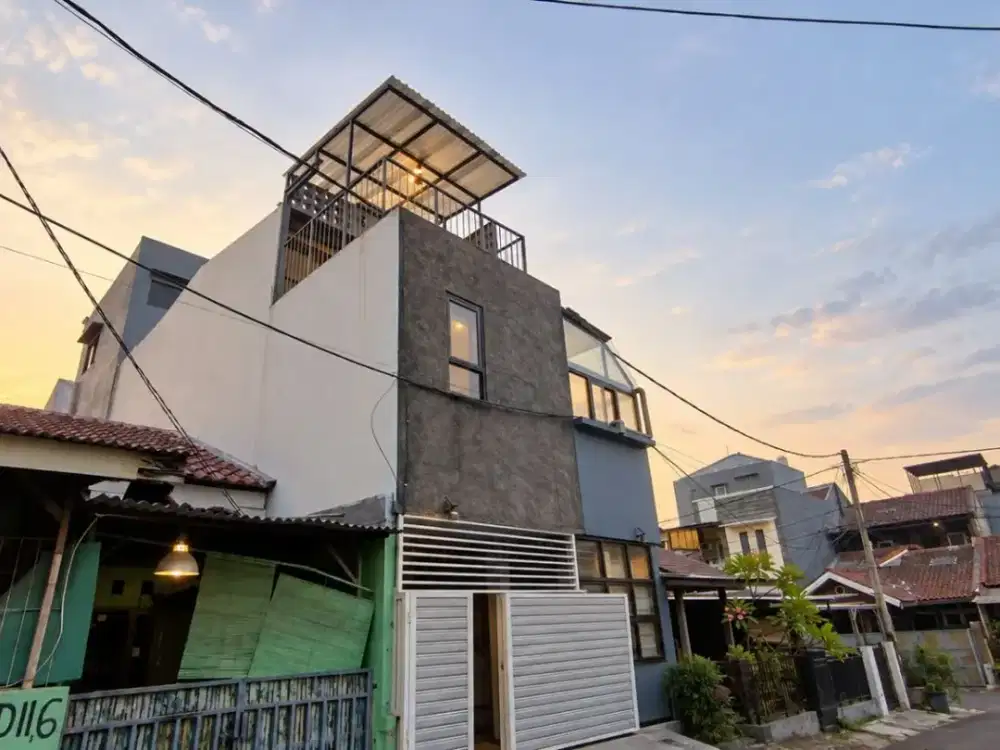 Dijual Rumah Untuk Kos 4 Kamar Siap Huni di dalam Cluster, Duta Bintaro