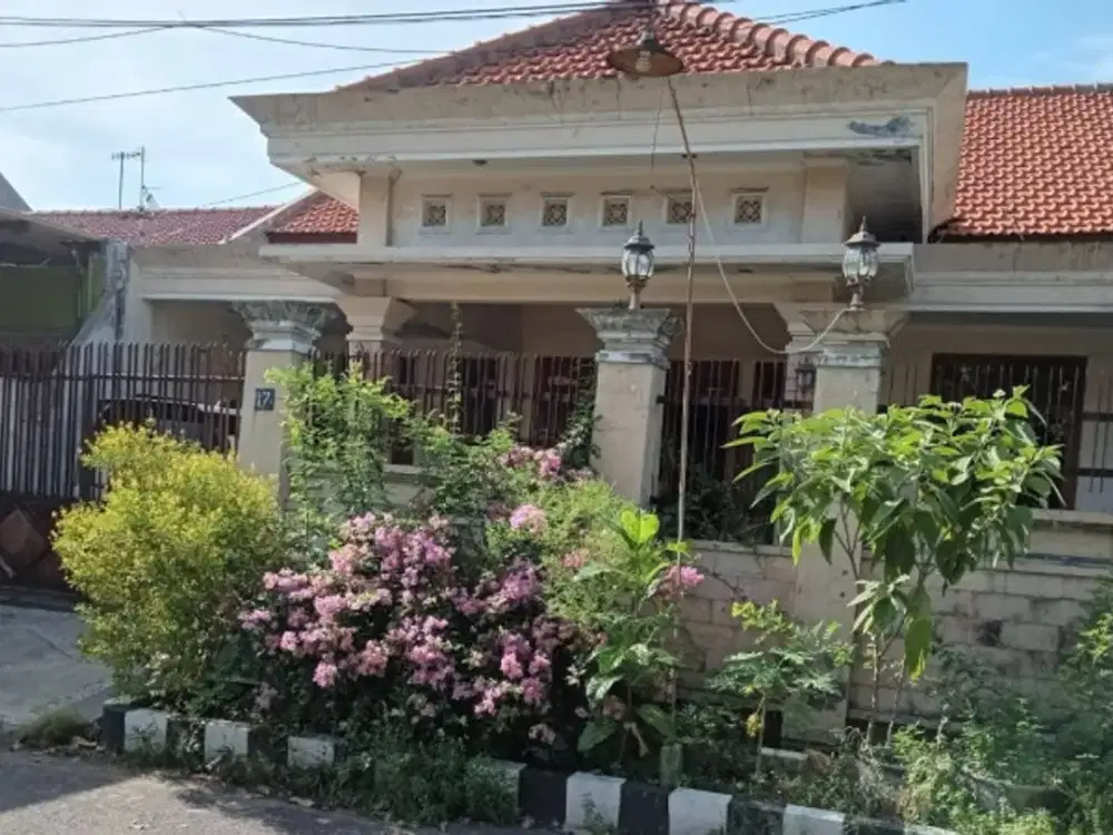 JUAL RUMAH RUNGKUT ASRI BARAT SIAP HUNI