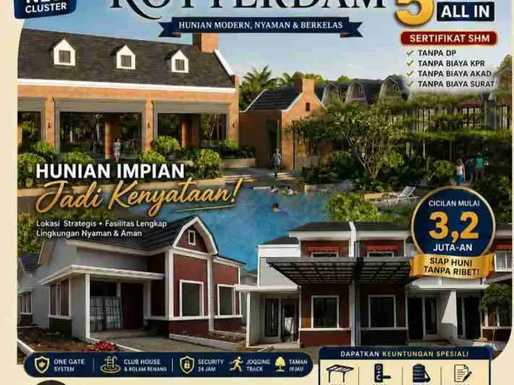 Kota Sutera Rumah  Komersil  Mewah, Megah, Modern dan Murah di Kota Mandiri Tangerang