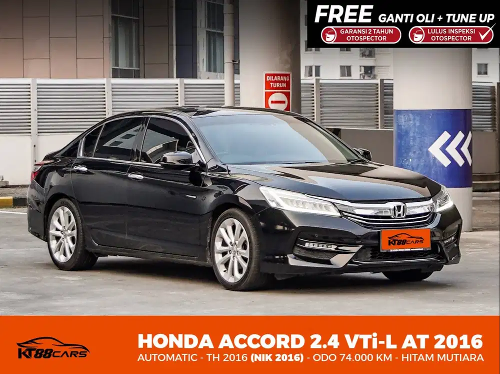HONDA ACCORD VTI-L 2.4 AT 2016