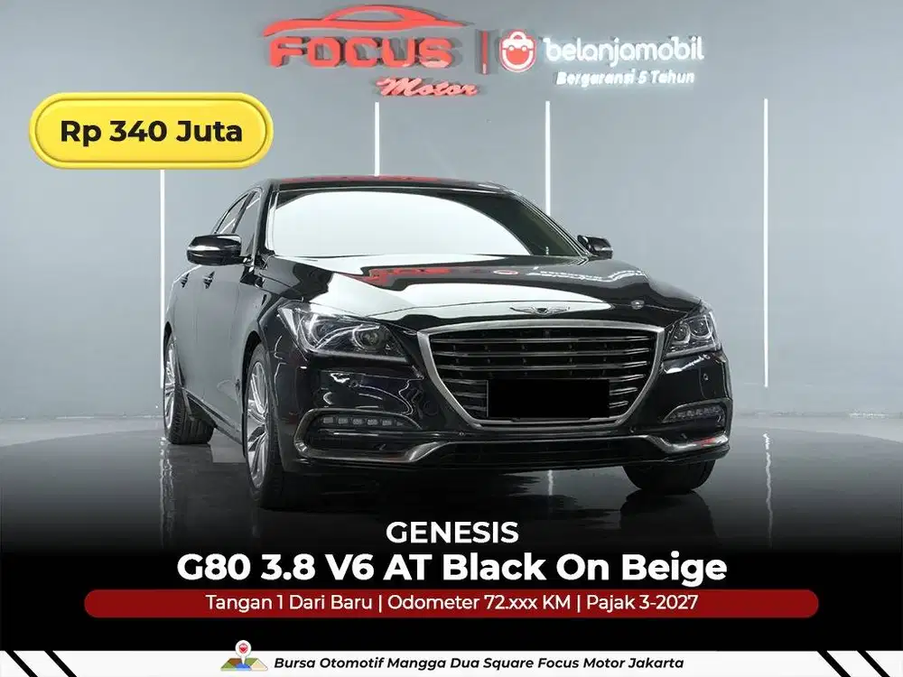 [ GARANSI 5THN ] Genesis G80 G 80 3.8 V6 2018/2019/2020