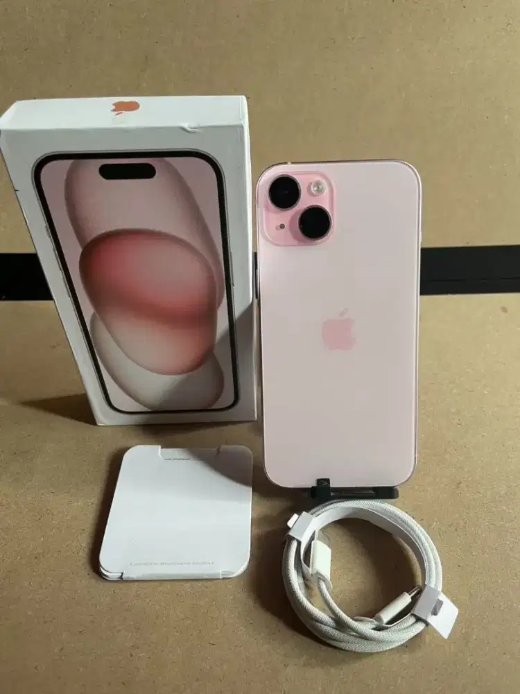 iPhone 15 Pink 128Gb Inter Fullset All Provider