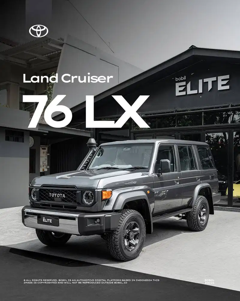 NIK 2026 Toyota Land Cruiser 76 LX