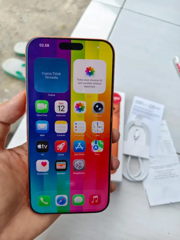 iphone 17 promax 256gb  garansi resmi